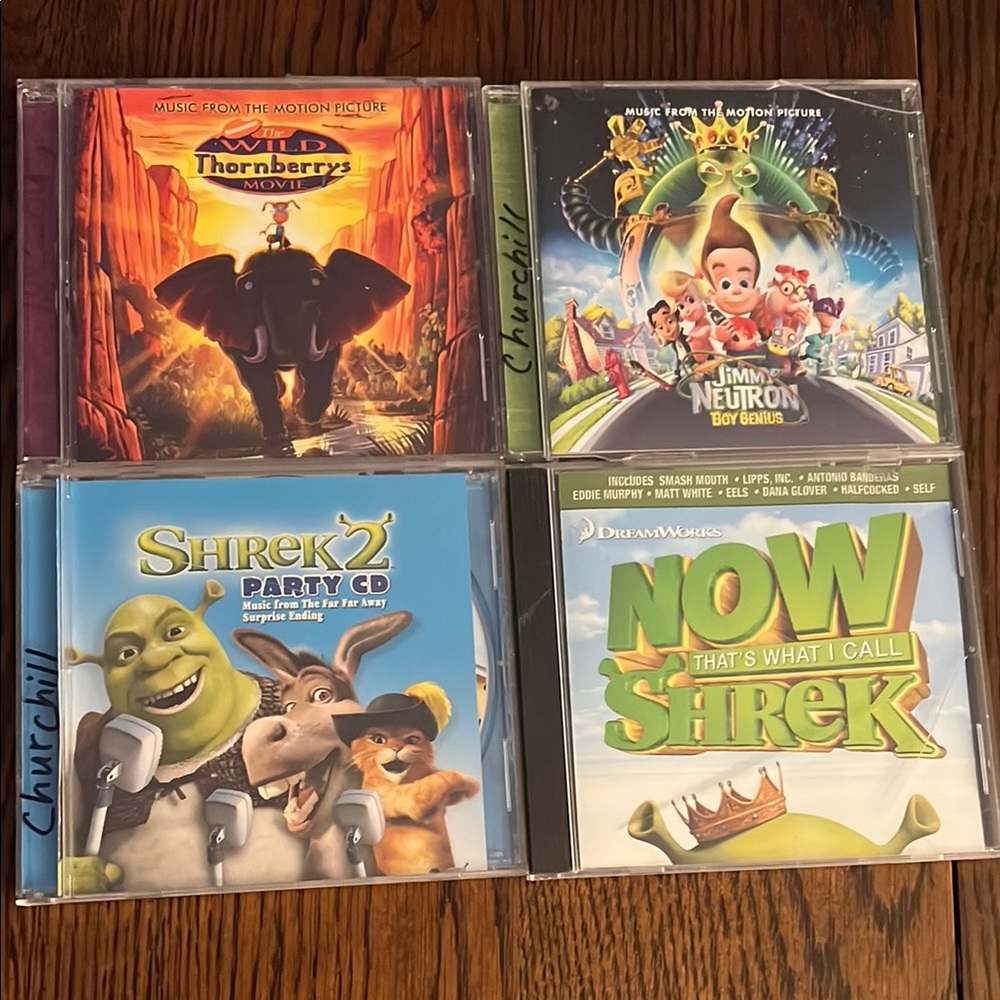 Animated Movie Soundtrack CD Collection